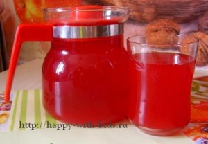 клюквенный морс